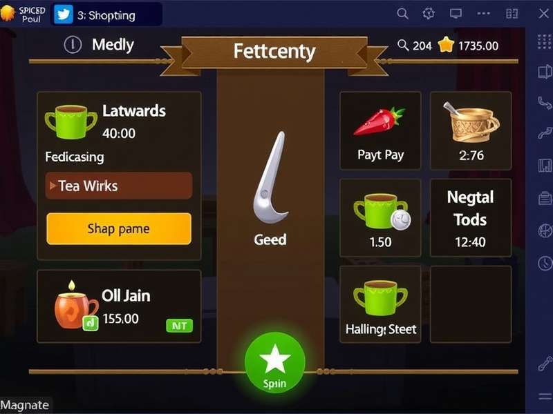 Spiced Tea Magnate Gameplay Screenshot